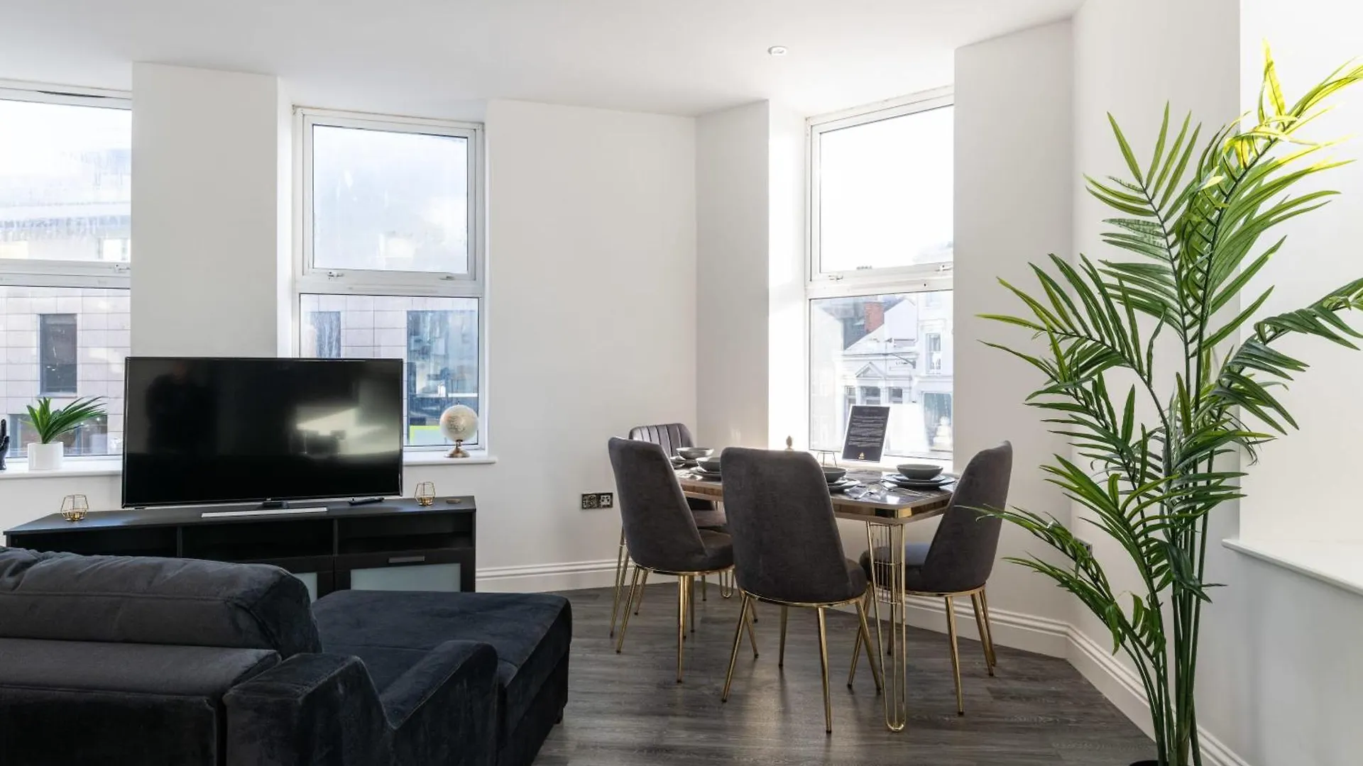 Stylish Central Studio Apartment Modern Luxury 브라이턴